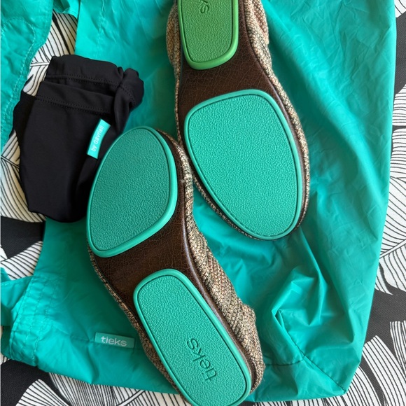 NEW Tieks MOJAVE Leather Ballet Flat shoes - Picture 13 of 14